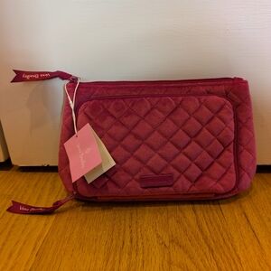 NWT VERA BRADLEY Cosmetic Bag Organizer Magenta